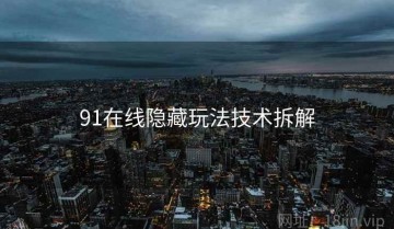 91在线隐藏玩法技术拆解