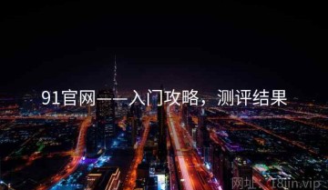 91官网——入门攻略，测评结果