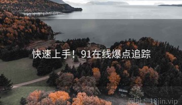 快速上手！91在线爆点追踪