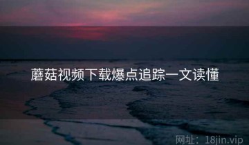 蘑菇视频下载爆点追踪一文读懂