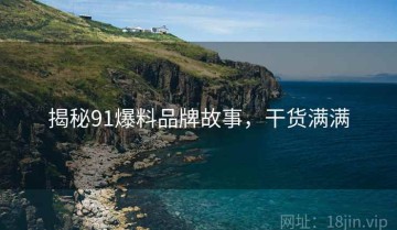 揭秘91爆料品牌故事，干货满满