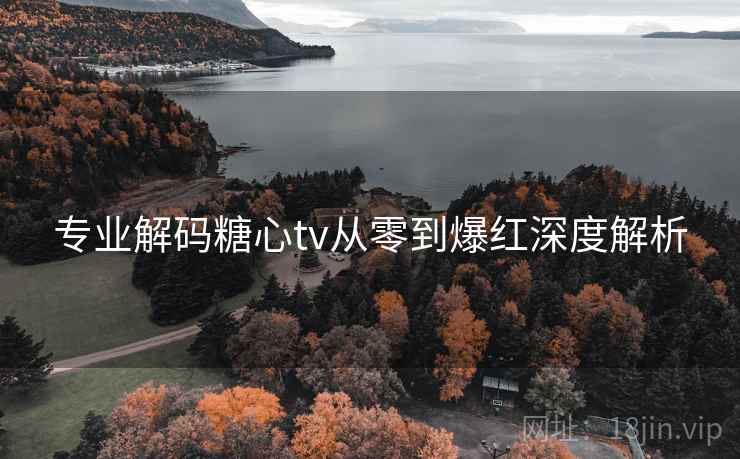 专业解码糖心tv从零到爆红深度解析