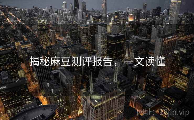 揭秘麻豆测评报告，一文读懂