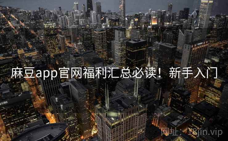 麻豆app官网福利汇总必读！新手入门