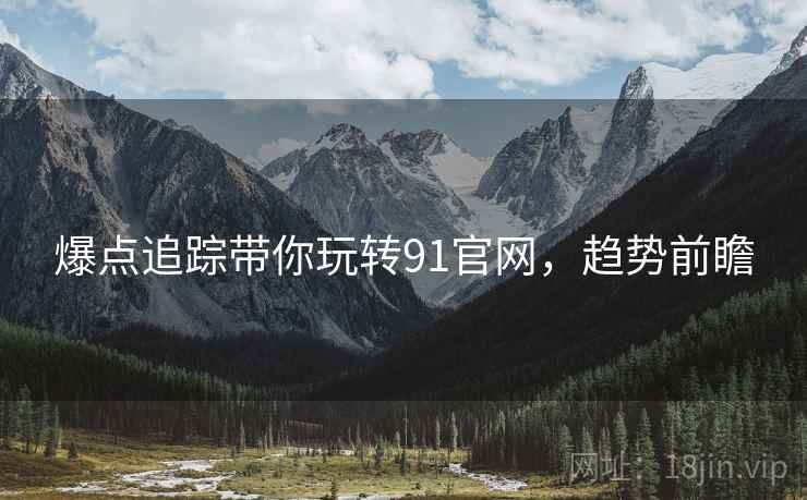 爆点追踪带你玩转91官网，趋势前瞻