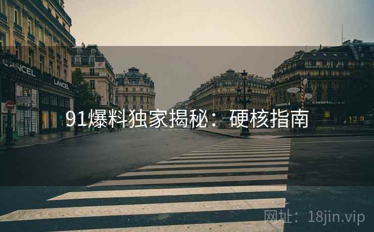 91爆料独家揭秘：硬核指南